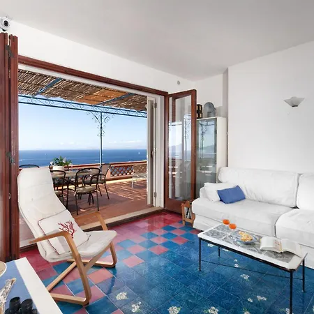 Il Respiro Del Mare Con Vista Capri Feriehus Sorrento