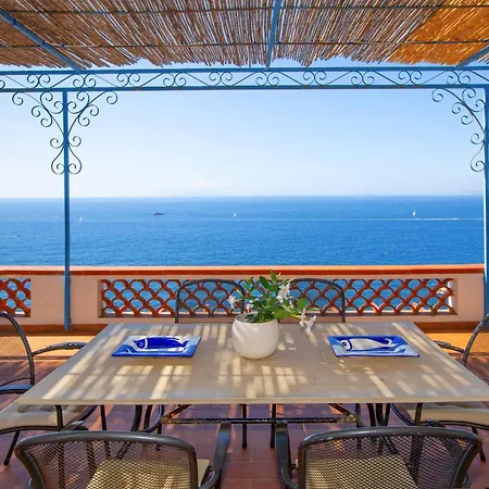 Дом отдыха Il Respiro Del Mare Con Vista Capri Сорренто